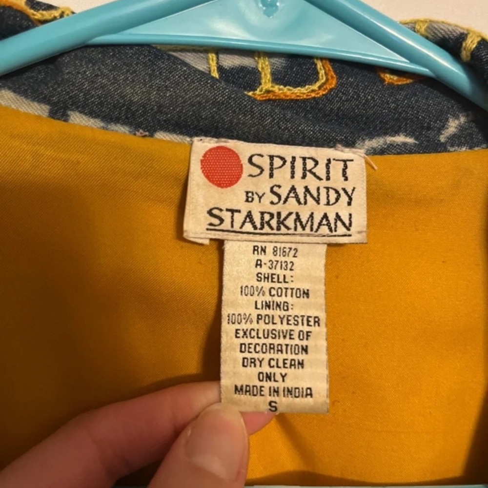 Artistic Denim Patchwork Jacket - image 6